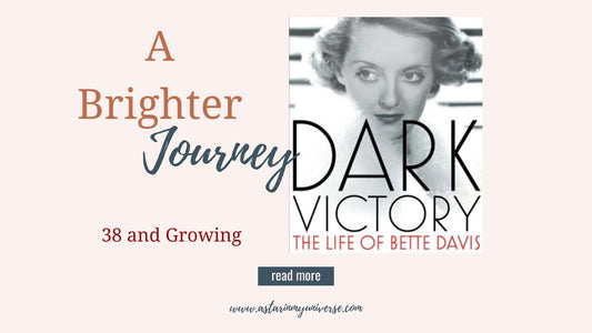 picture of book cover of Bette Davis biography, "Dark Victory"
