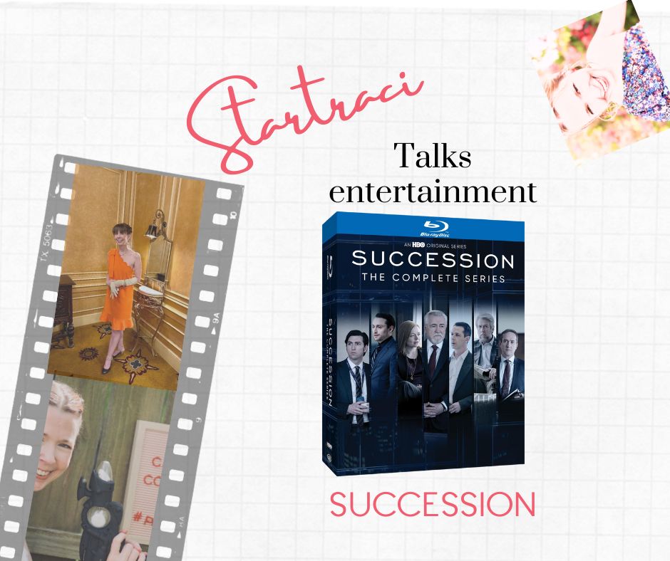 blu-ray cover of HBO show Succession