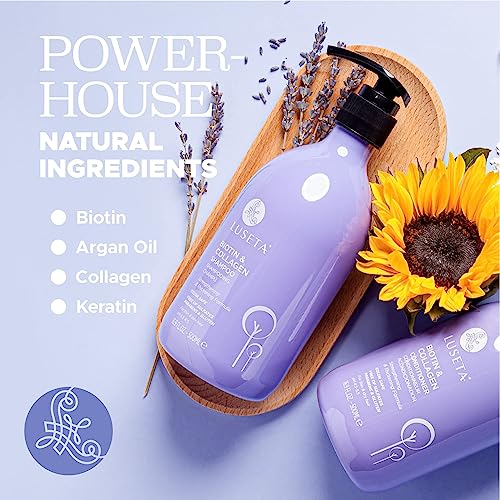 Luseta Biotin Shampoo and Conditioner for HairGrowth