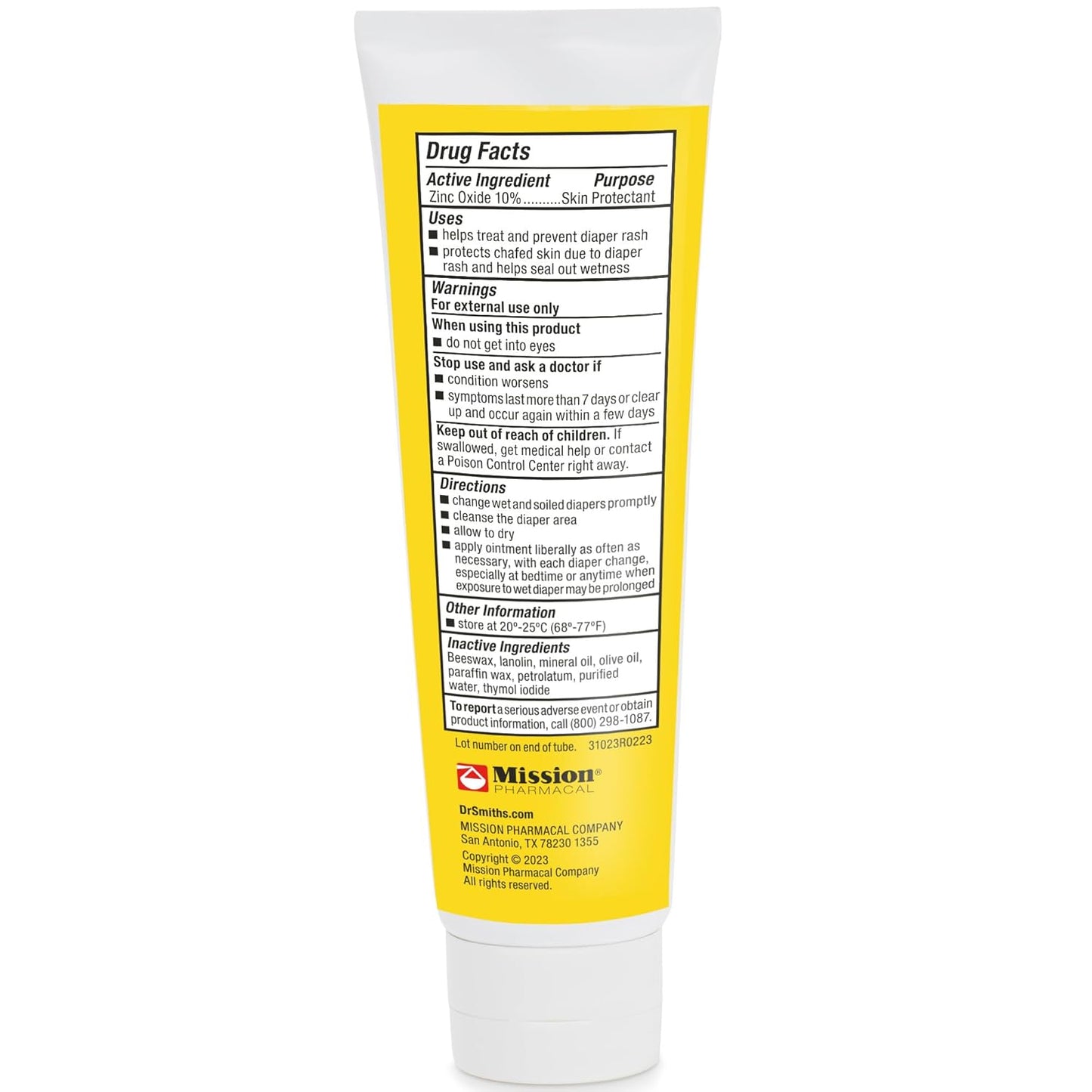 Dr Smith's Diaper Rash Ointment