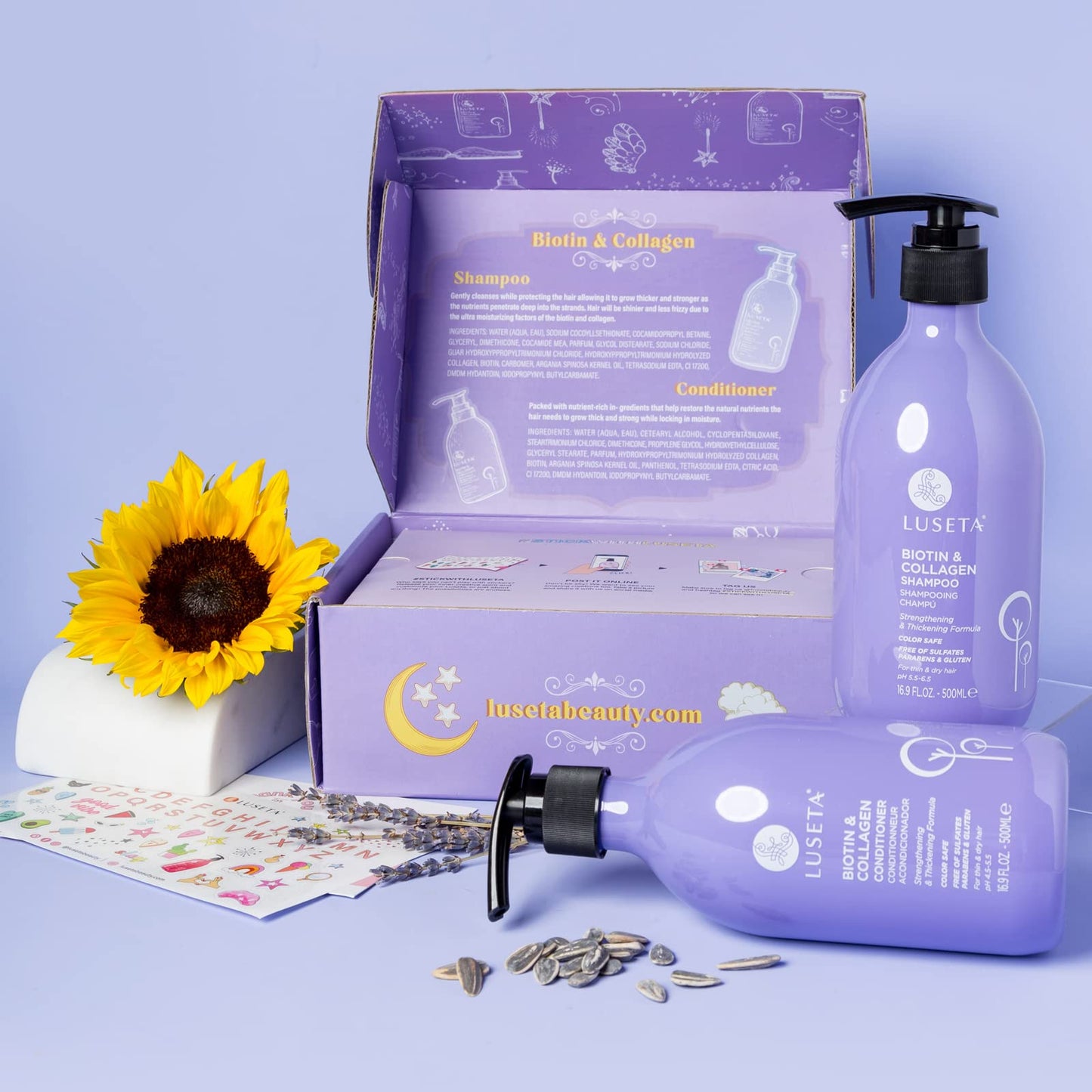 Luseta Biotin Shampoo and Conditioner for HairGrowth