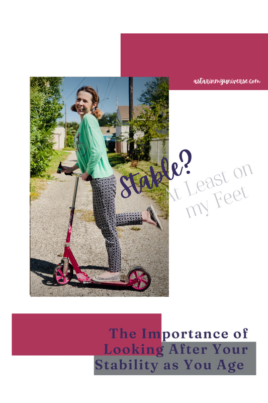 woman on scooter