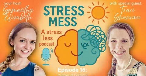 I Was Stress Less with Samantha Elizabeth Talking Pebbles of Positivity