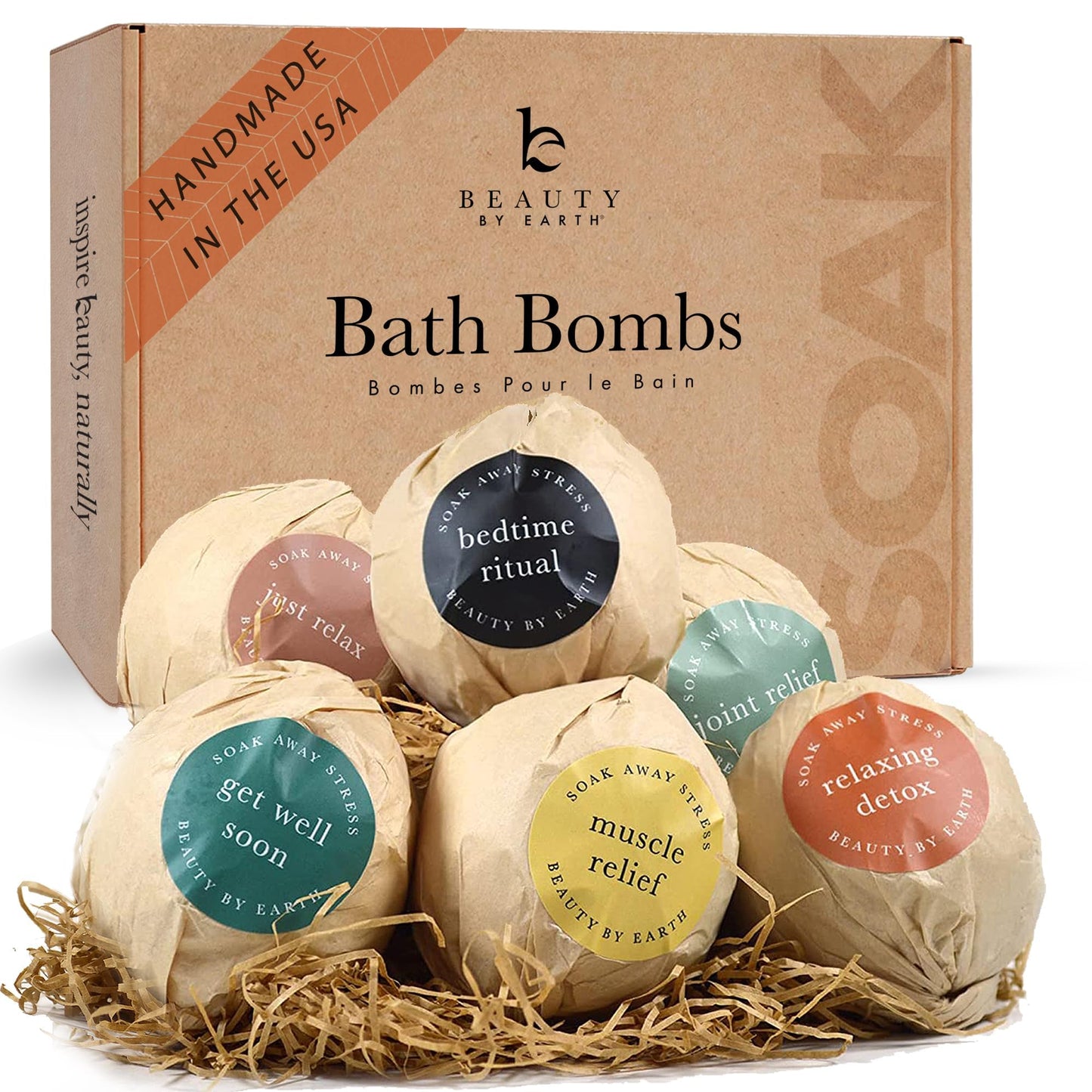 Beauty by Earth Bath Bombs Gift Set