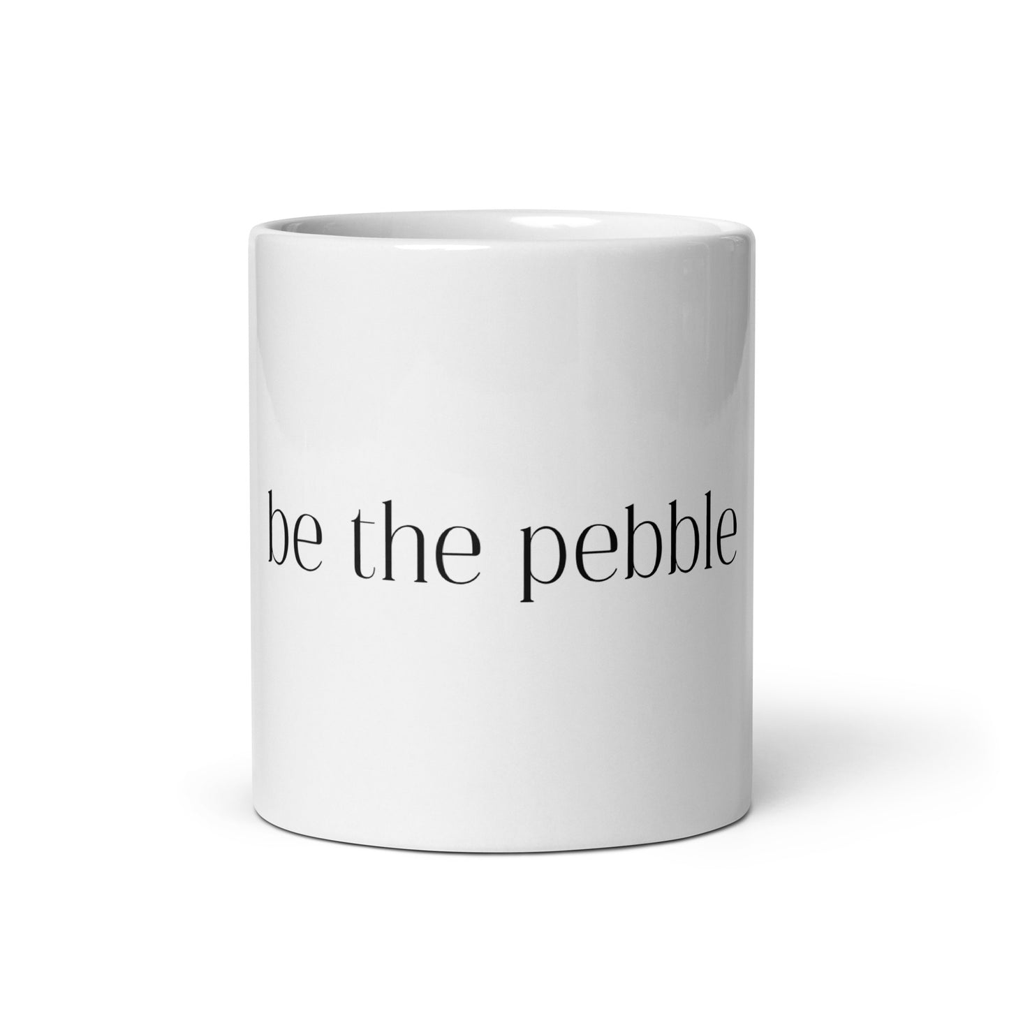 be the pebble mug