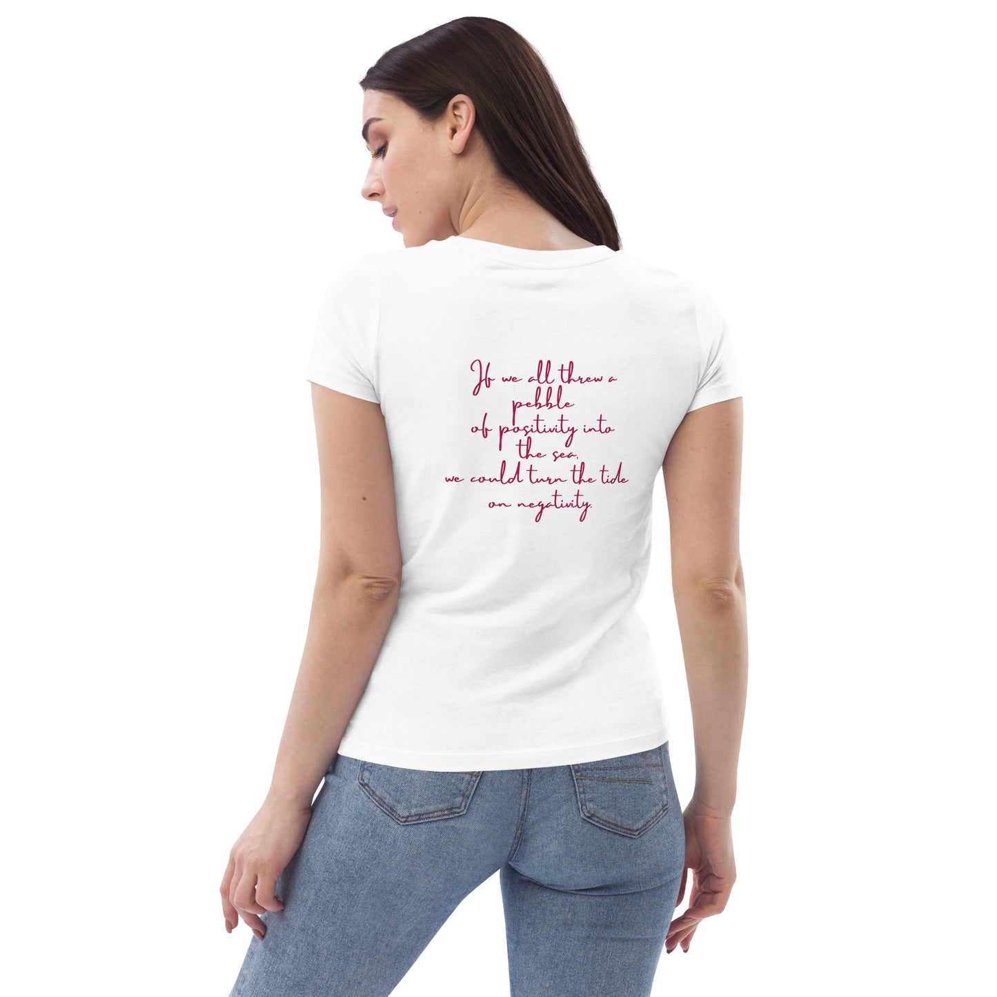 Women's fitted pebble philosophy tee